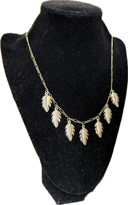Necklace- Leaf Design