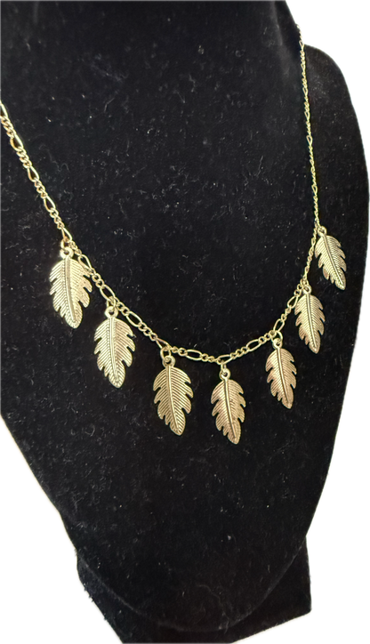 Necklace- Leaf Design