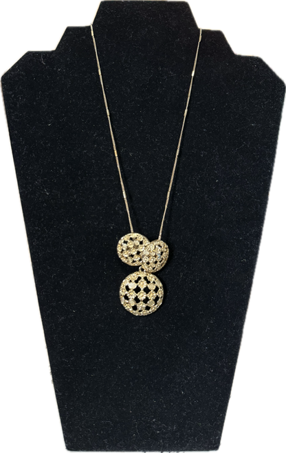 Necklace + earrings