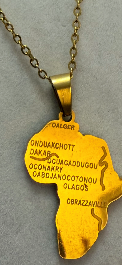 Necklace - Africa Logo